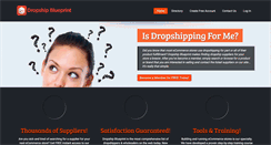 Desktop Screenshot of dropshipblueprint.com
